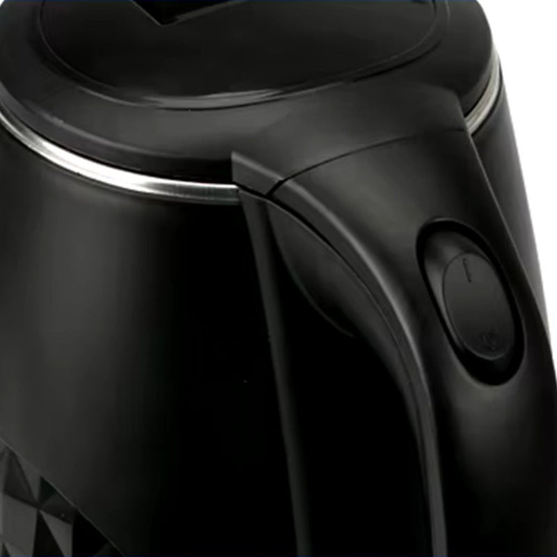 ساتشي غلاية كهربائية بسعة كبيرة مع تصميم ماسي أنيق – إيقاف تلقائي/يدوي، قاعدة دوارة 360°، تسخين مخفي وحماية من السخونة الزائدة - Image 5