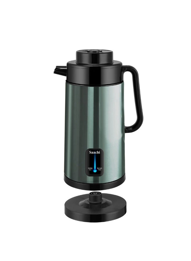 ساتشي غلاية كهربائية من الفولاذ المقاوم للصدأ مع شريحة ذكية، غلي تلقائي واحتفاظ بالحرارة لمدة 10 ساعات - Image 2