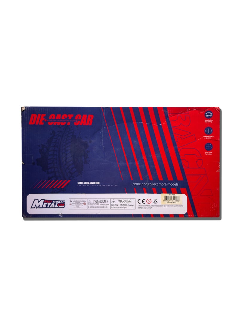 مايتويز Alloy Mini Pull Back Toy Car, Pull Back Car Toy Set, Mini Racing Vehicle Toy Model Set - 24Pcs - Image 2