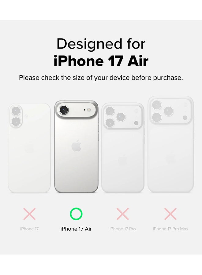 Ringke Onyx Magnetic For iPhone Air For MagSafe Enhanced Grip Tough Flexible TPU Shockproof Rugged TPU Bumper Drop Protection Phone Cover - Black - Image 2