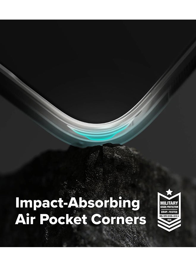 Ringke Onyx Case For iPhone Air, Enhanced Grip Tough Flexible TPU Shockproof Rugged TPU Bumper Drop Protection Phone Cover - Camo Black - Image 5