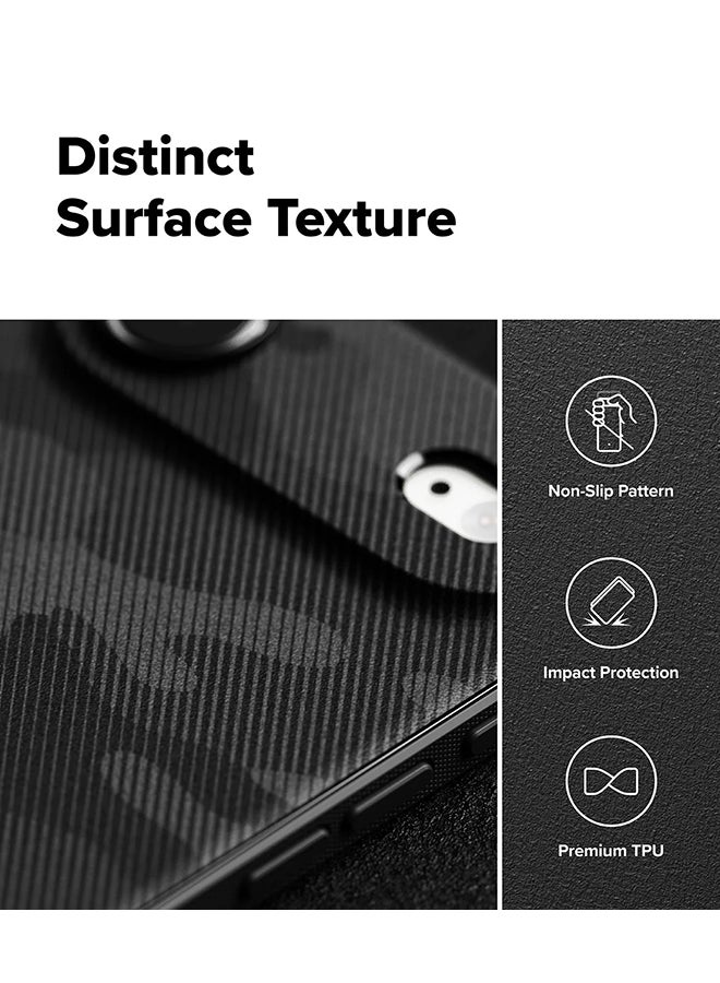 Ringke Onyx Case For iPhone Air, Enhanced Grip Tough Flexible TPU Shockproof Rugged TPU Bumper Drop Protection Phone Cover - Camo Black - Image 3