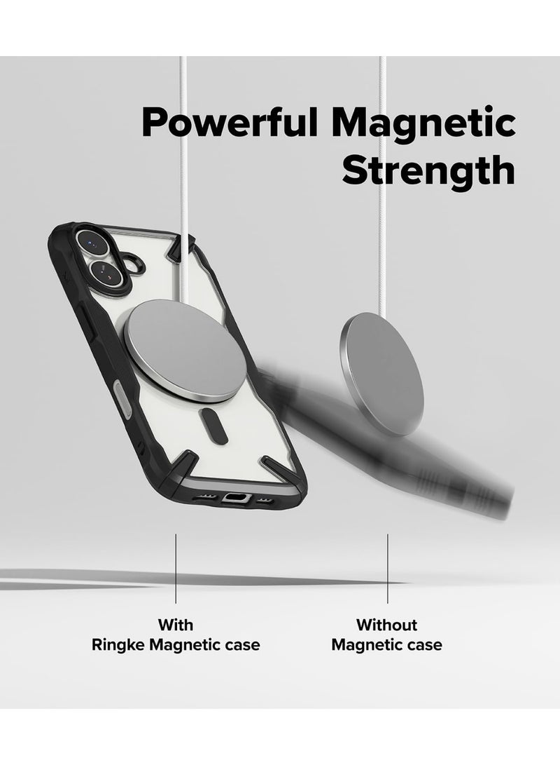 Ringke Fusion-X Magnetic Case For iPhone 17 Case Cover, Strong Magnet, Anti-Fingerprint Rugged Shockproof Protective Phone Cover - Black - Image 4