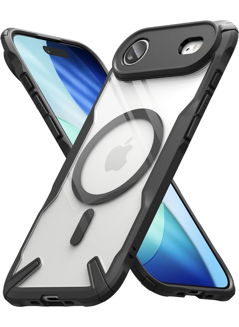 Ringke Fusion-X Magnetic Case For iPhone Air Case Cover, Strong Magnet, Anti-Fingerprint Rugged Shockproof Protective Phone Cover - Black black - Image 1