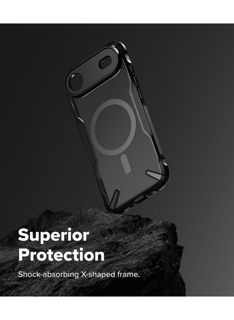 Ringke Fusion-X Magnetic Case For iPhone Air Case Cover, Strong Magnet, Anti-Fingerprint Rugged Shockproof Protective Phone Cover - Black black - Image 5
