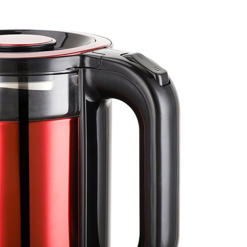 ساتشي غلاية كهربائية لاسلكية فاخرة مع جسم زجاجي بوروسيليكات – غلي سريع، إيقاف تلقائي، قاعدة 360°، وميزات أمان متقدمة - Image 2