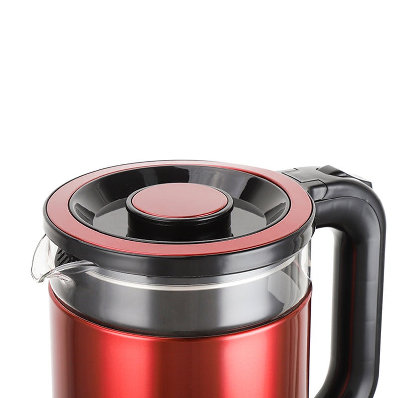 ساتشي غلاية كهربائية لاسلكية فاخرة مع جسم زجاجي بوروسيليكات – غلي سريع، إيقاف تلقائي، قاعدة 360°، وميزات أمان متقدمة - Image 5