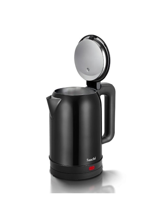 Saachi Cordless Electric Kettle – Rapid Boil, Auto Shut-Off, & Safety Features 2 L 1500 W NL-KT-7770-BK Black - Image 3