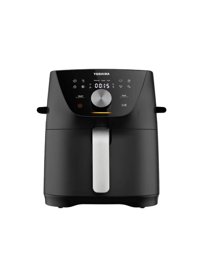 Toshiba Air Fryer 5.2L , 1550W, 8 preset menu 5.2 L 1550 W AF-52CP1URME(H) Morandi Grey