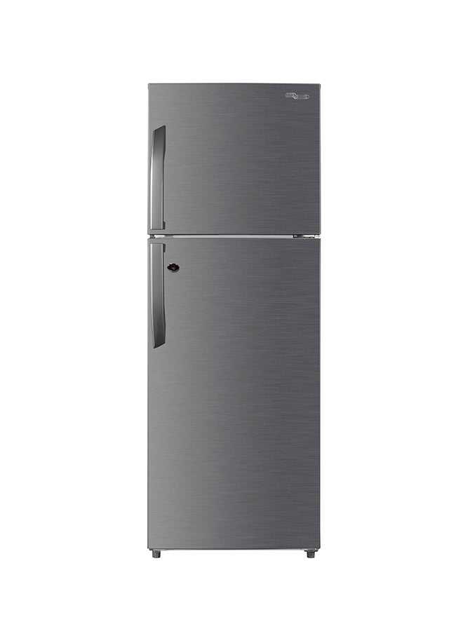 SUPER GENERAL 410L Gross Capacity & 334L Net Capacity Double Door Top Mount Refrigerator with Inverter Compressor, No Frost, Lock & Key, Quiet Operation, LED light, Inox, SGR410AN SGR410AN Inox - Image 1