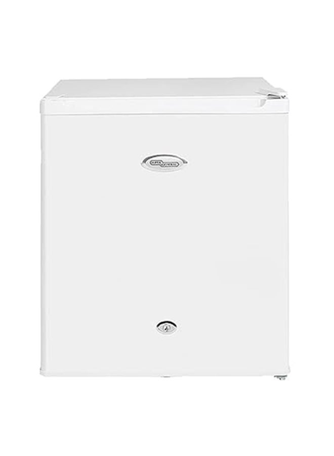 SUPER GENERAL 50 Liter Gross Volume Compact Mini-Refrigerator,  Beverage-Fridge with Child Lock, Shelf, Freezer-Box, reversible door, SGR035HE, White SGR035HE white - Image 1