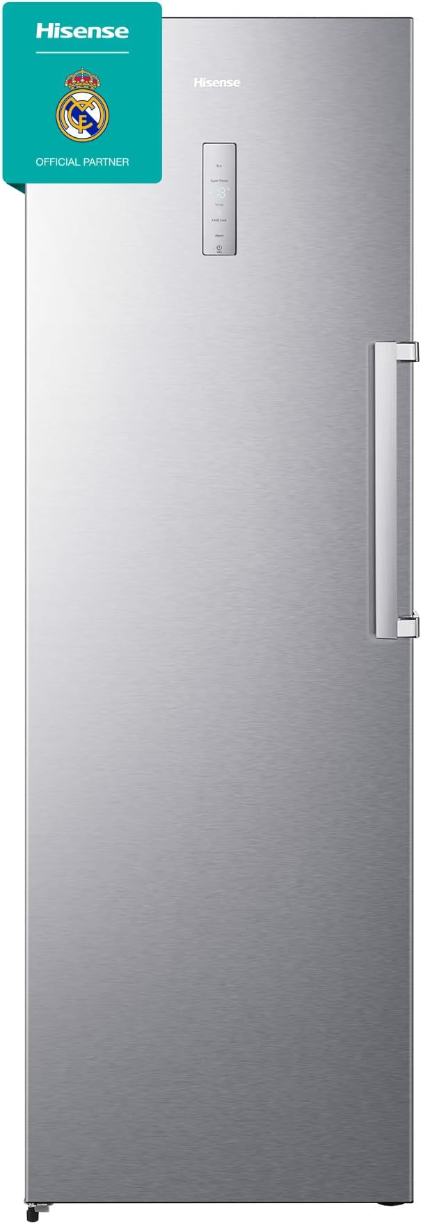 SUPER GENERAL 140 Liter Gross Compact Mini-Refrigerator, 122 Liters Net Volume, Freezer-Box, Adjustable Wired Shelves, Reversible door, Child Lock, SGR060KSE, Silver SGR060KSE silver - Image 4