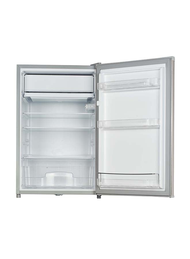 SUPER GENERAL 140 Liter Gross Compact Mini-Refrigerator, 122 Liters Net Volume, Freezer-Box, Adjustable Wired Shelves, Reversible door, Child Lock, SGR060KSE, Silver SGR060KSE silver - Image 2