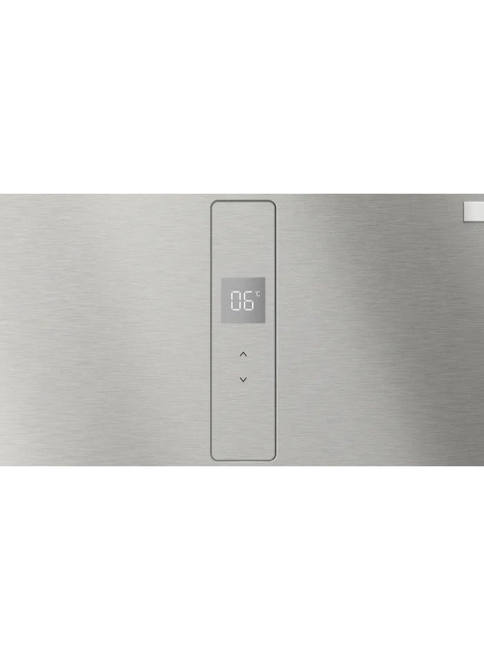 BOSCH Freestanding Refrigerator 330 liter Serie 4 with bottom Freezer, 201 x 60 cm, No Frost, Stainless Steel Look KGN39LEE8 KGN39NLEE8 silver - Image 4