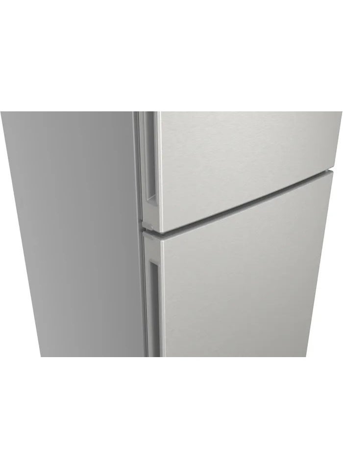 BOSCH Freestanding Refrigerator 330 liter Serie 4 with bottom Freezer, 201 x 60 cm, No Frost, Stainless Steel Look KGN39LEE8 KGN39NLEE8 silver - Image 2