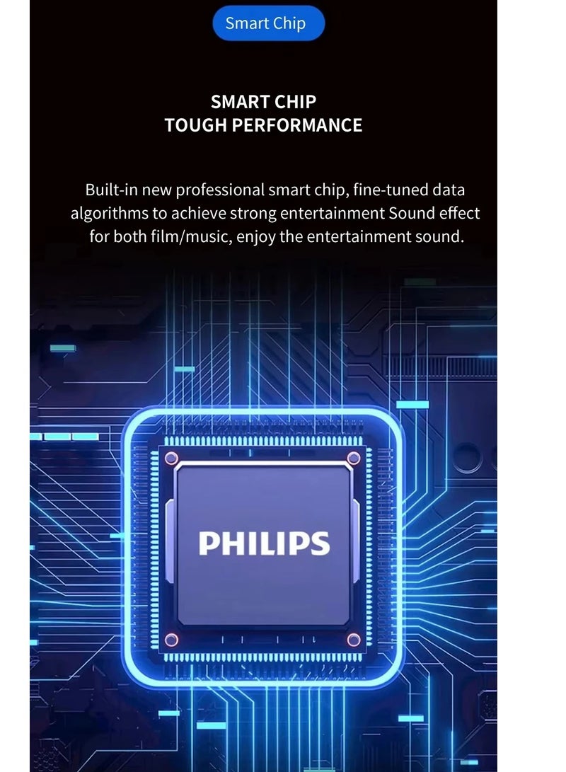 Philips SPA2209 Desktop Speakers 5W - 2.0 Channel Stereo - USB Powered + 3.5mm Cable multi color - Image 4