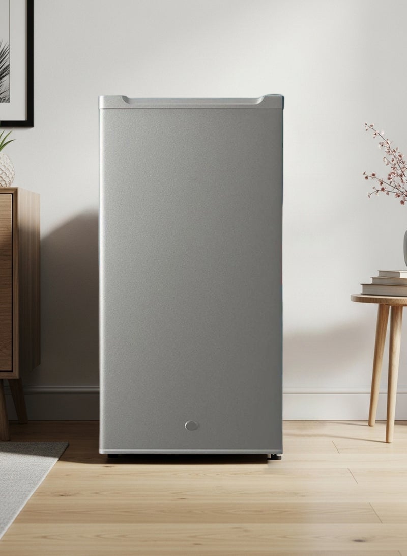 دانسات ثلاجة باب واحد - 2.9 قدم - 85 لتر - 3 رفوف - ضوء داخلي - قفل ومفتاح - فضي - DAN140SR-S - Image 3