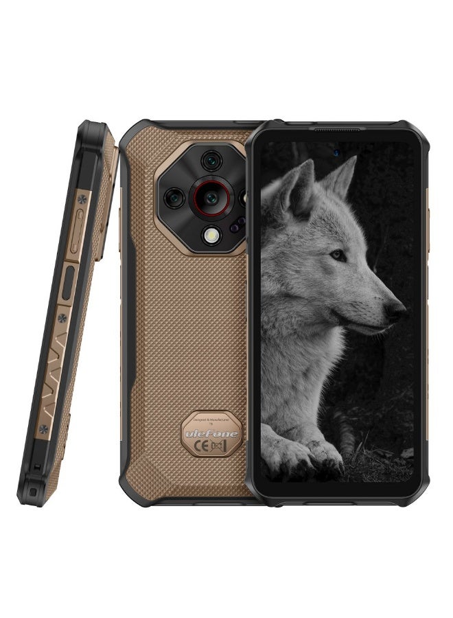 Ulefone ARMOR X16 PRO 5G | 8GB RAM 256GB ROM | 10360mAh battery | MediaTek Dimensity 6300 | 6.56-Inch HD+ Screen | Triple Camera | Android 15 | NFC - Sand Dune - Image 1