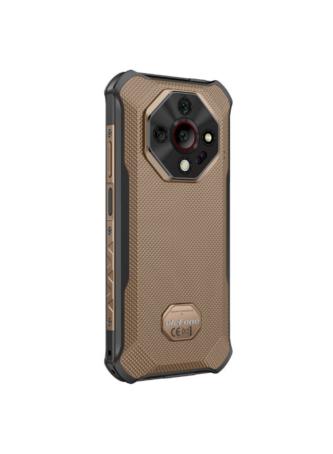 Ulefone ARMOR X16 PRO 5G | 8GB RAM 256GB ROM | 10360mAh battery | MediaTek Dimensity 6300 | 6.56-Inch HD+ Screen | Triple Camera | Android 15 | NFC - Sand Dune - Image 3