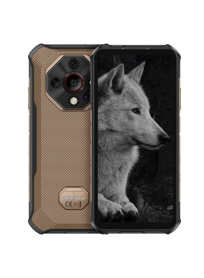 Ulefone ARMOR X16 PRO 5G | 8GB RAM 256GB ROM | 10360mAh battery | MediaTek Dimensity 6300 | 6.56-Inch HD+ Screen | Triple Camera | Android 15 | NFC - Sand Dune - Image 2