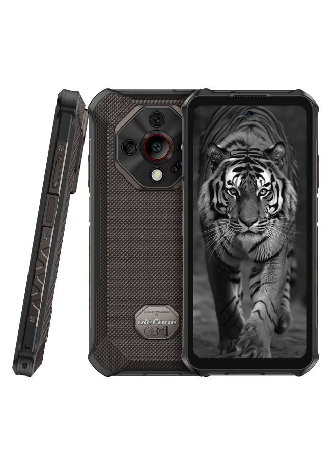 Ulefone ARMOR X16 | 6GB RAM 128GB ROM | 10360mAh Battery | 6.56-Inch HD+ Screen | Triple Camera | MediaTek Helio G91 | Android 15 | NFC - Wasteland Shadow - Image 1