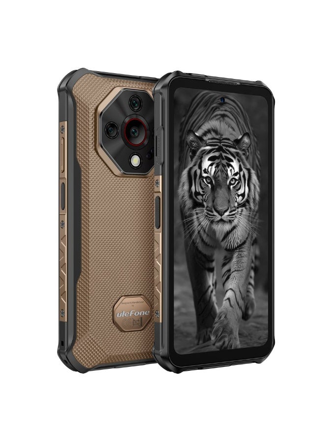 Ulefone ARMOR X16 | 6GB RAM 128GB ROM | 10360 mAh Battery | 6.56-Inch HD+ Screen | Triple Camera | MediaTek Helio G91 | Android 15 | NFC - Sand Dune - Image 2