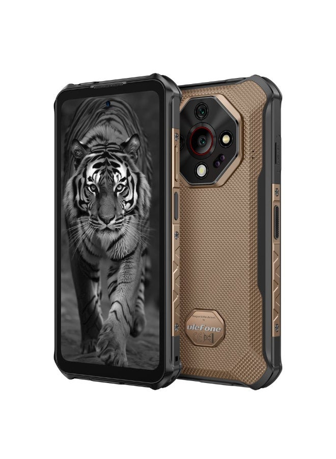 Ulefone ARMOR X16 | 6GB RAM 128GB ROM | 10360 mAh Battery | 6.56-Inch HD+ Screen | Triple Camera | MediaTek Helio G91 | Android 15 | NFC - Sand Dune - Image 3