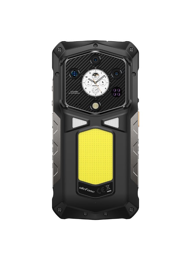 Ulefone ARMOR 29 ULTRA 5G | 16GB RAM 1TB ROM | 21200 mAh Battery | 6.67-Inch AMOLED Dual Display | Dimensity 9300+ | 120W Fast Charging | Android 15 | NFC - Marvel Black - Image 3