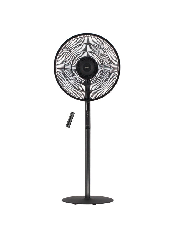 KHIND 16 Inch BLDC Table Fan with Remote | 9 Speed, 3 Modes, Energy Efficient Motor, Silent Operation <62dB, High Air Delivery 60m³/min  TF1603DC 36 W SF1603DC Black - Image 1