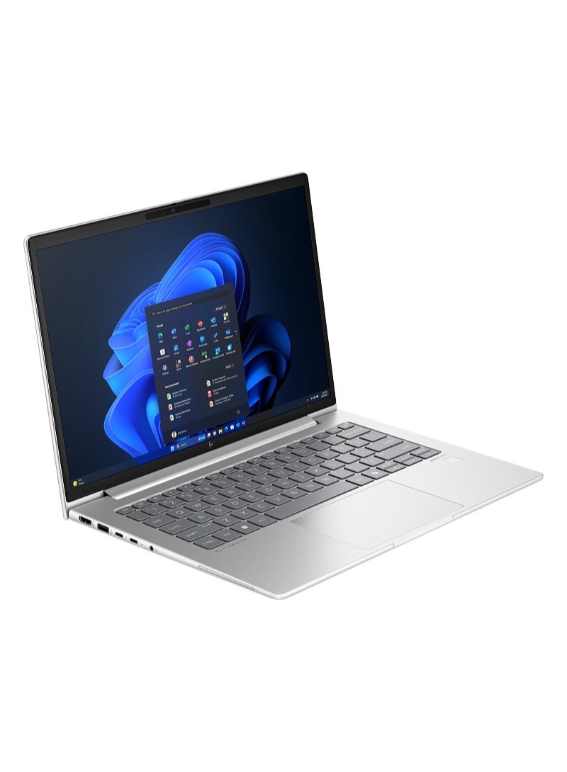HP EliteBook 640 G11 Intel® Core™ Ultra 7 155U 16 GB 256GB SSD Intel Integrated Graphics, 14.0" WUXGA UWVA IPS LED (1920×1200), 300 nits, anti-glare Wi-Fi 6E Bluetooth 5.3, Silver Windows 11 Pro 64-Bit us_english Natural Silver Natural Silver - Image 1