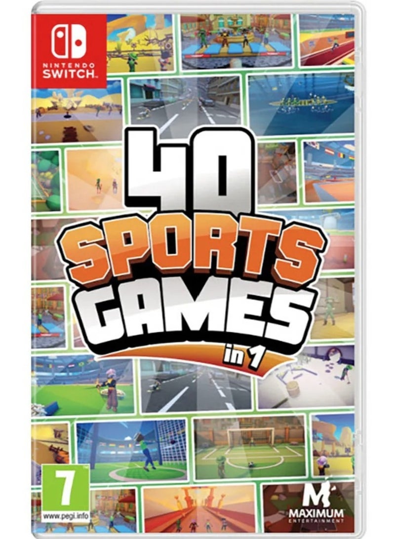 Maximum Games 40 Sports Games in 1 - Nintendo Switch - Nintendo Switch - Image 1