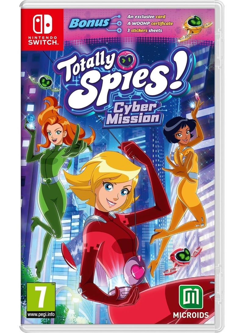 MICROIDS Totally Spies! Cyber Mission - Nintendo Switch - Nintendo Switch - Image 1