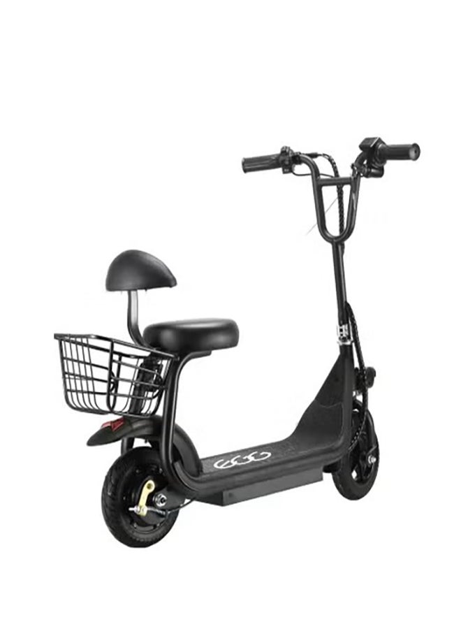 Egg Electric Scooter with Basket for kids | Electric Scooter | Electric Scooter with Seat | Foldable Electric Scooter | 36V Voltage | 250W Motor | Front and Rear Lights | Storage Basket | 8-Inch Tires - Image 4