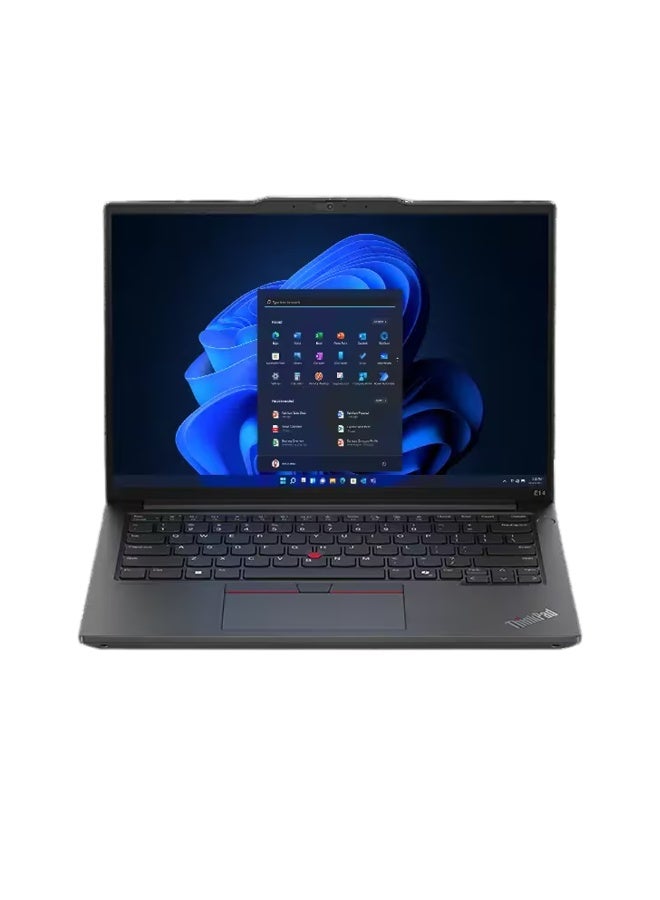 Lenovo ThinkPad E14 G6 Laptop With 14.0 Inch WUXGA (1920x1200) Display, Intel Core Ultra 5-125U Processor/ 8GB RAM DDR5/512GB SSD/Intel Arc Graphics/DOS(Without Windows)/ English/Arabic Black - Image 1