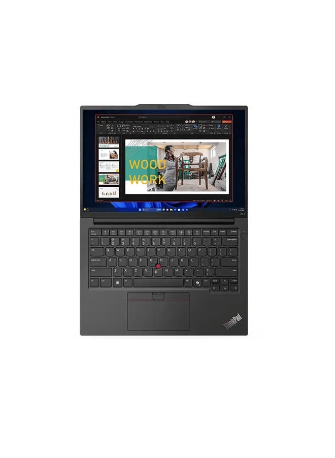 Lenovo ThinkPad E14 G6 Laptop With 14.0 Inch WUXGA (1920x1200) Display, Intel Core Ultra 5-125U Processor/ 8GB RAM DDR5/512GB SSD/Intel Arc Graphics/DOS(Without Windows)/ English/Arabic Black - Image 4