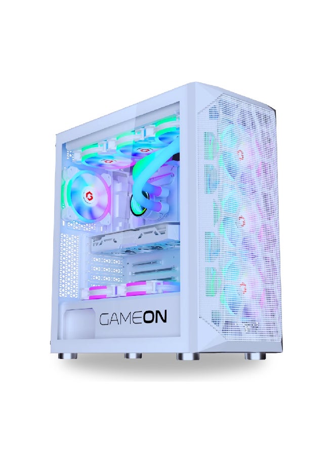 جايم أون حاسوب ألعاب بمعالج إنتل كور i5-14400F / 16 جيجابايت ذاكرة DDR4 / 1 تيرابايت SSD / 6 جيجابايت بطاقة رسومات Nvidia GeForce RTX 3050 + شاشة 24 بوصة 180 هرتز و 0.5 مللي ثانية - Image 1