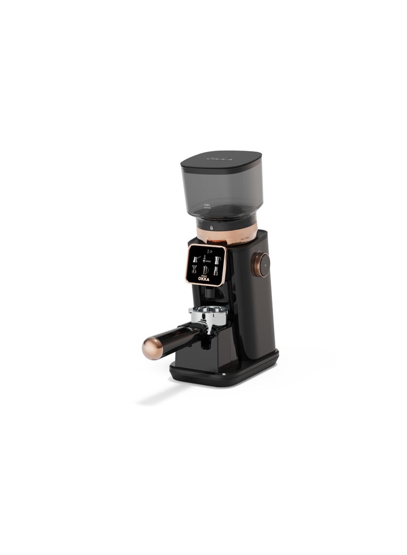 Arzum Master Grind Coffee Grinder – Copper | 60 Grinding Levels | Turkish Coffee, Espresso, Moka Pot, French Press & Cold Brew | Color Display | Grind’n Take Bean Container 200 W OK0044-04 Copper - Image 5