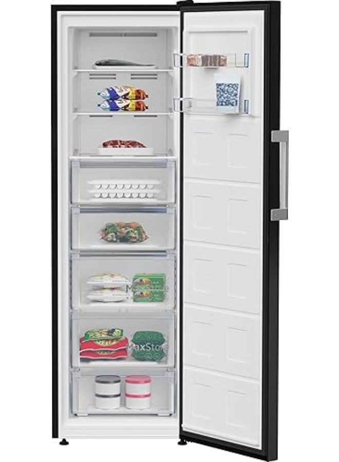 Beko 8-Drawer Upright Freezer 230 W B3RFNE314ZXPEB1 black - Image 2