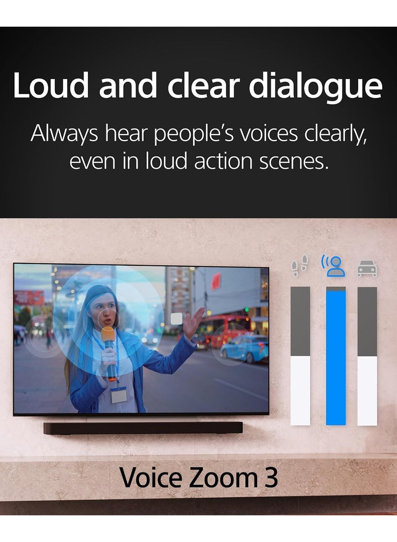 Sony BRAVIA 5 – 75″ Mini‑LED 4K Smart Google TV (2025 Model) with XR Processor, Dolby Vision/Atmos, 120 Hz Refresh, PS5 Features K-75XR50 black - Image 4