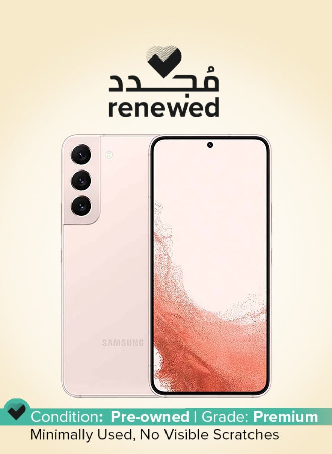Samsung Renewed -  Galaxy S22 256GB 8GB RAM Single SIM Pink Gold - International Version - Image 1