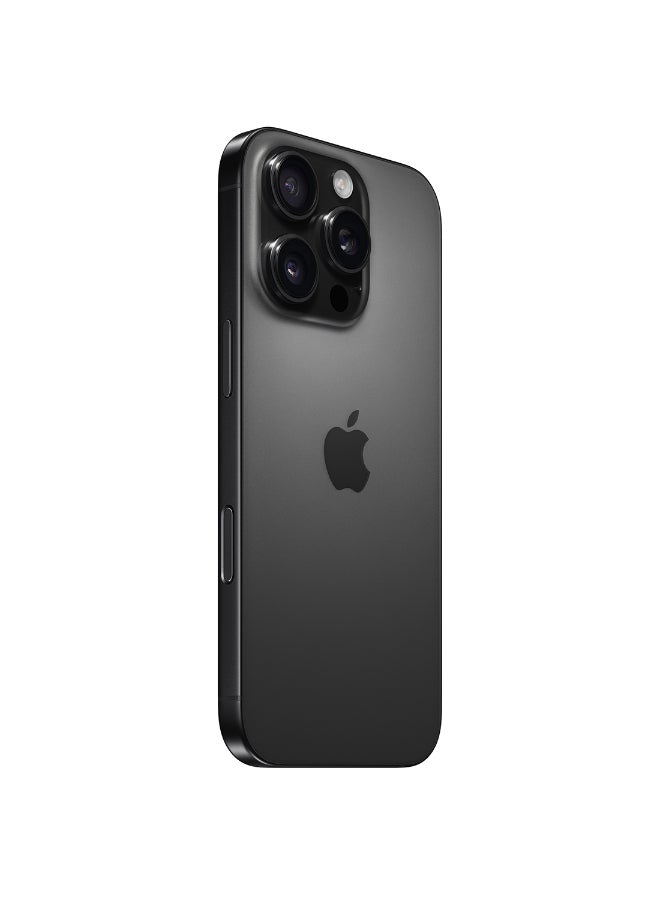 Apple Renewed - iPhone 16 Pro 128GB Black Titanium 5G With Facetime - Middle East Version - Image 3