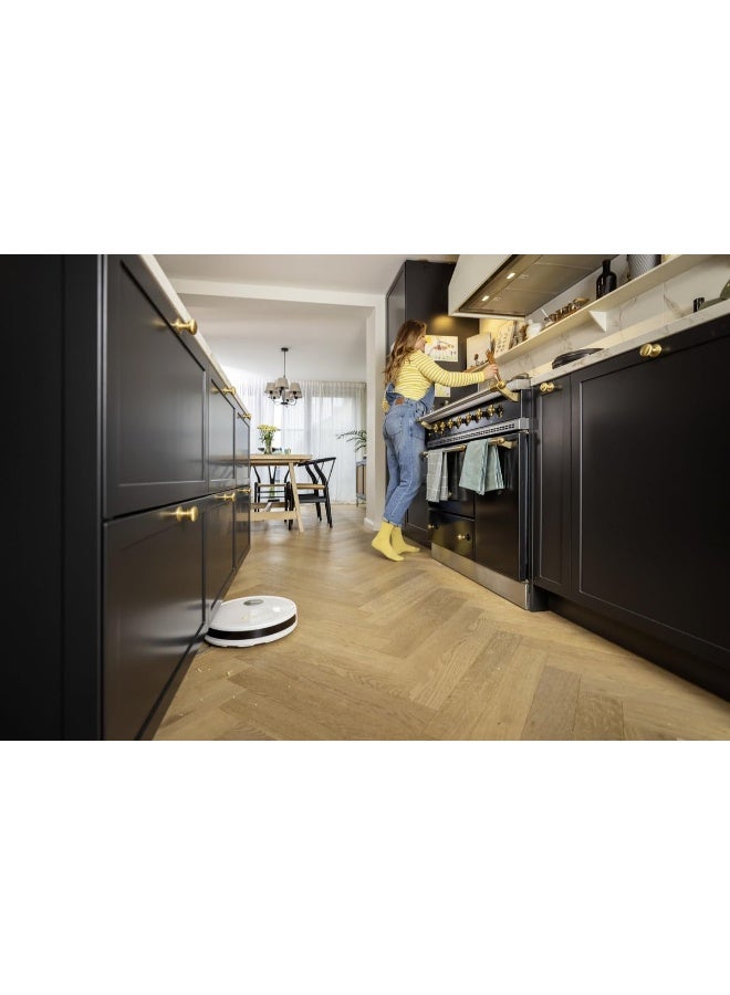 كارشر RCV 2 مكنسة روبوتية مع ممسحة – تحكم عبر تطبيق ذكي، شفط قوي، ملاحة ليزرية، تنظيف متعدد الأسطح للأرضيات الصلبة والسجاد - Image 5