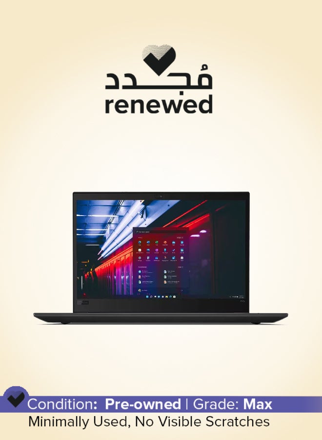 Lenovo Renewed - ThinkPad P52s Laptop With 15.6-Inch Full HD Display,Core i7 Processor/Dual Core/8th Gen/16GB RAM/512GB SSD/2GB Nvidia Quadroo P500 Graphics/Windows 10 English Black - Image 1