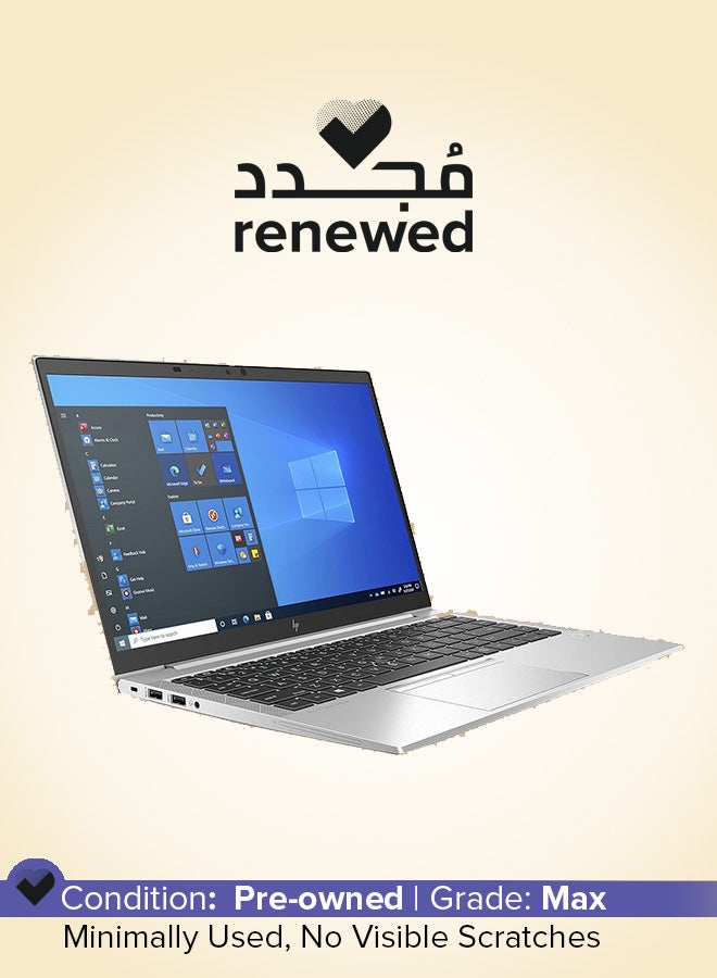 HP Renewed - Elitebook 840 G8 Laptop Touchscreen With 14-Inch FHD Display,Intel Core i5/11th Gen Processor/32GB DDR4 RAM/512GB SSD/Windows 10 Pro English silver - Image 1