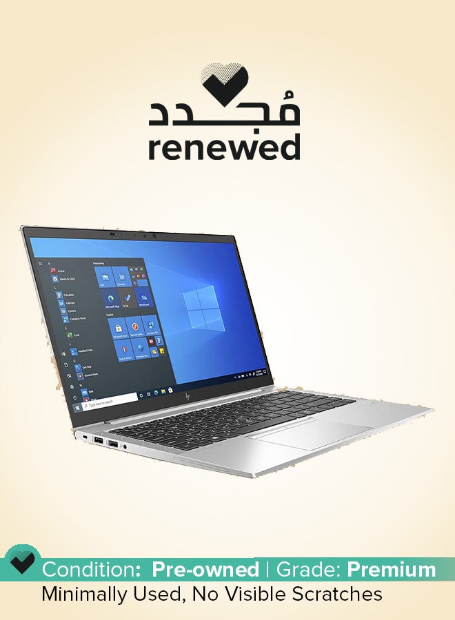 HP Renewed - Elitebook 840 G8 Laptop Touchscreen With 14-Inch FHD Display,Intel Core i5/11th Gen Processor/32GB DDR4 RAM/512GB SSD/Windows 10 Pro English silver - Image 1