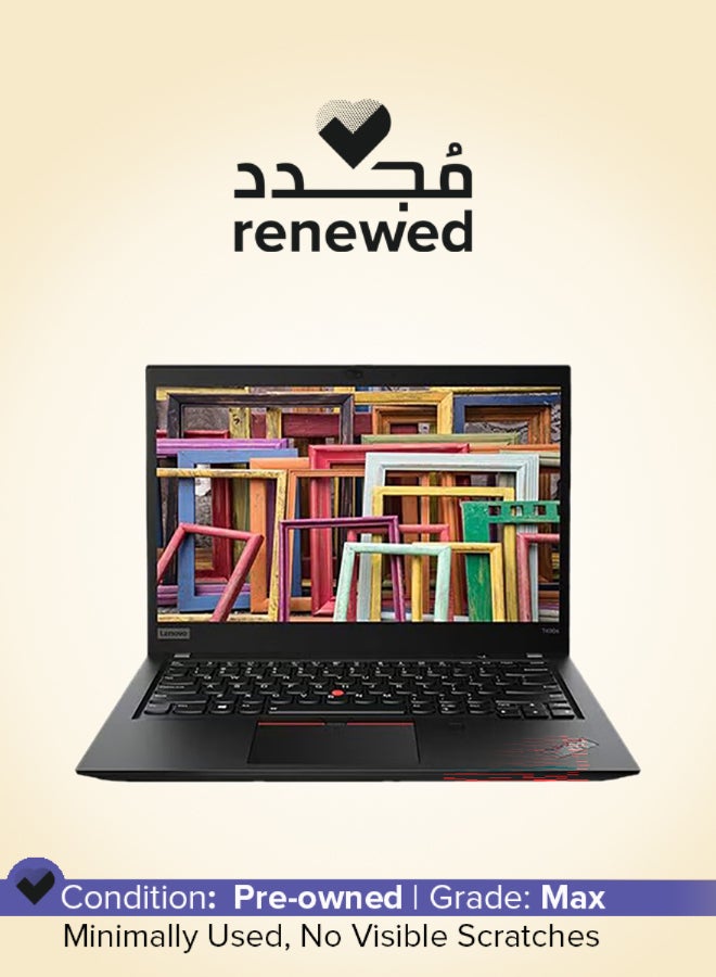 Lenovo Renewed - ThinkPad T490s Laptop With 14-Inch Full HD Display,Core i7 Processor/Dual Core/8th Gen/8GB RAM/512GB SSD/Intel HD Graphics/Windows 10 English Black - Image 1