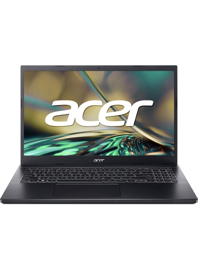 Acer Aspire 5  Laptop, 15.6-Inch FHD IPS SlimBezel Display, Intel Core i5-12450H, 16GB RAM, 512GB SSD,RTX 2050 4 GB Graphics, English Keyboard, Charcoal Black (UPGRADED) English Charcoal Black - Image 1