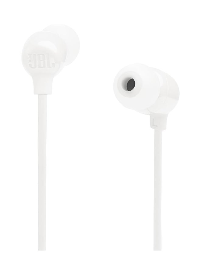 JBL Tune 135BT Wireless In-Ear Headphones with Pure Bass Sound, 25H Battery Life, Google Fast Pair, Multi-Point Connection, Hands-Free Calls, IPX4 Water Resistant, White white - Image 4