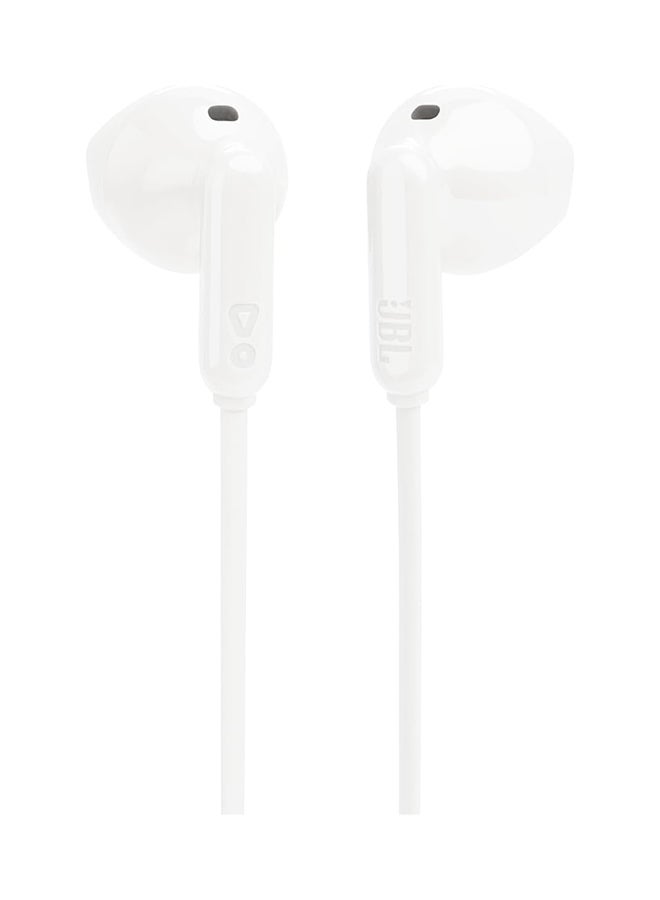 JBL Tune 235BT Wireless Earbud Headphones with Pure Bass Sound, 25H Battery Life, Google Fast Pair, Multi-Point Connection, Hands-Free Calls, IPX4 Water Resistant, White white - Image 2