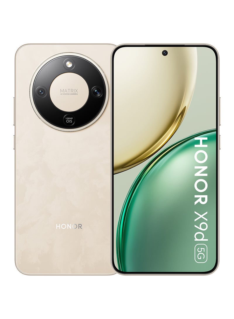 Honor X9d 5G Dual SIM Sunrise Gold 12GB RAM 256GB With Honor Choice Earbuds S7 And 365 Days Screen Protection - Middle East Version - Image 2